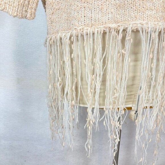 Umgee Open Front Cardigan Oversized Granny Boho Grandma Chic Cozy School S - Picture 7 of 9